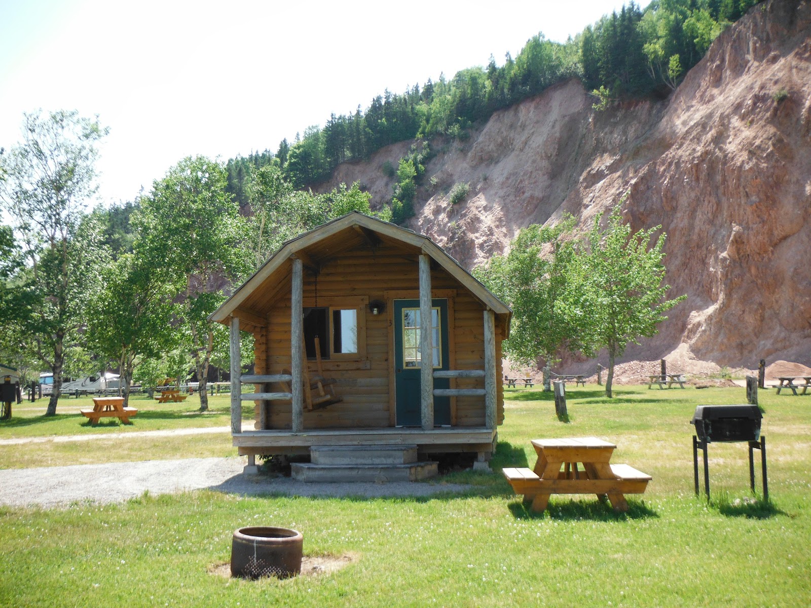 North Sydney KOA campground entry and main facilities