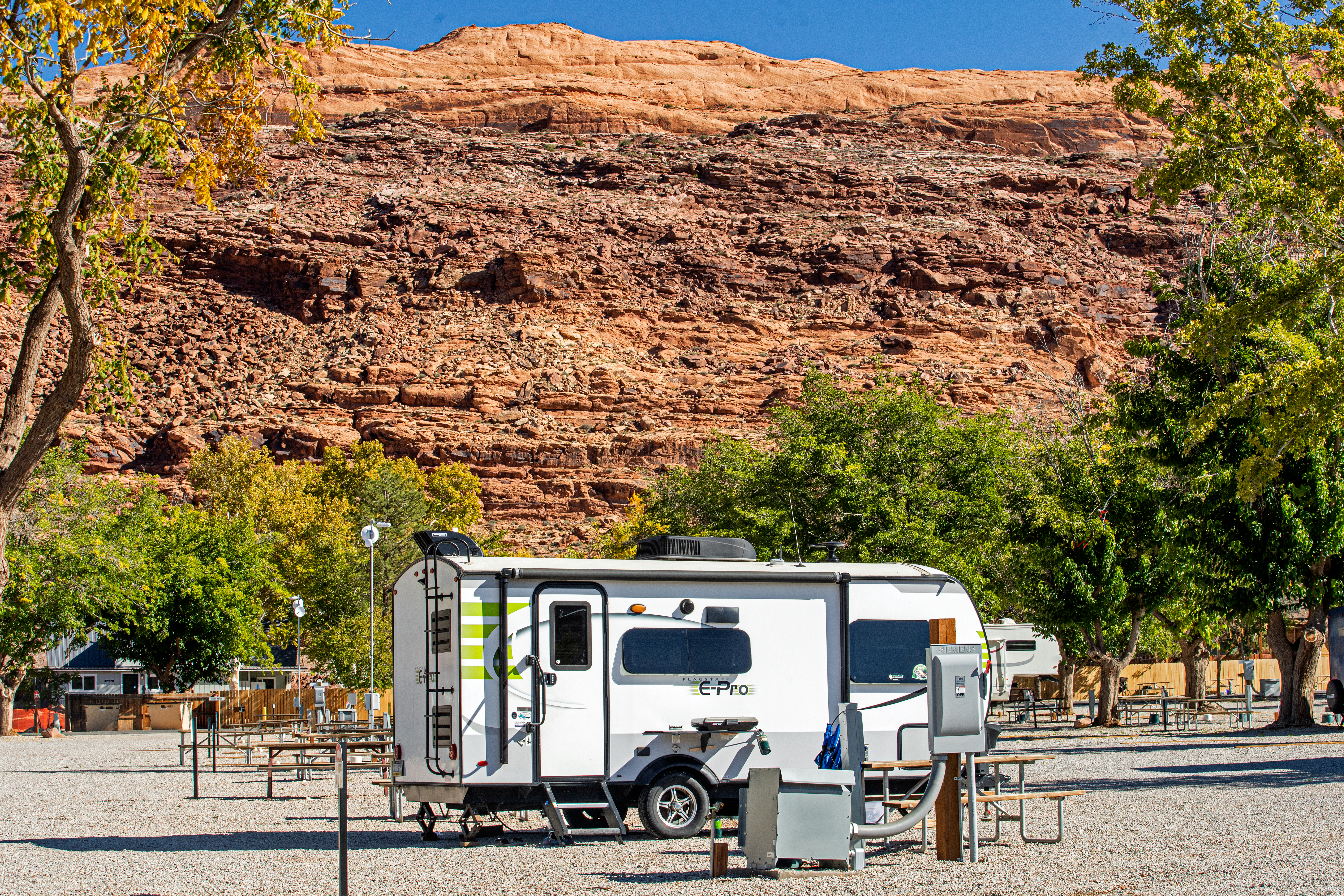 Sun Outdoors North Moab avec sites avec branchements complets et équipements du parc