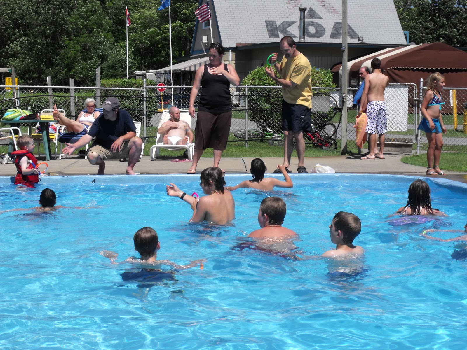 Terrain de camping Montreal West KOA resort premium