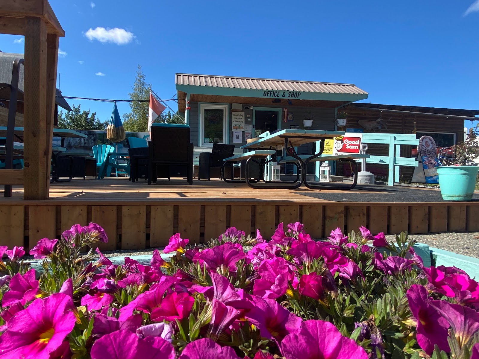 Caribou RV Park sites spacieux pour grands VR