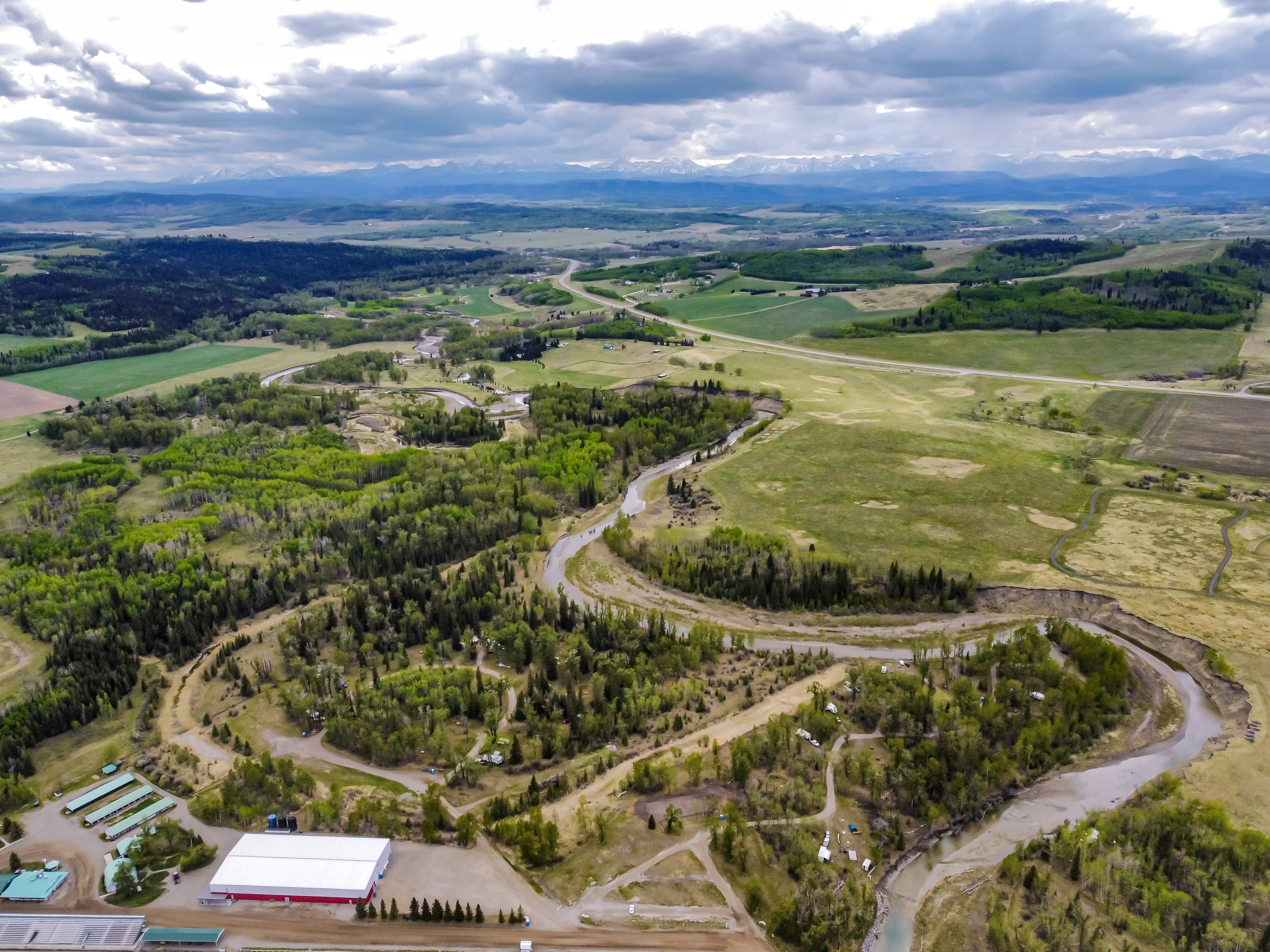 Millarville Campground at racetrack venue