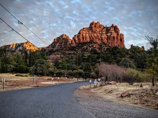 Rancho Sedona RV Park in-town location with red rock views