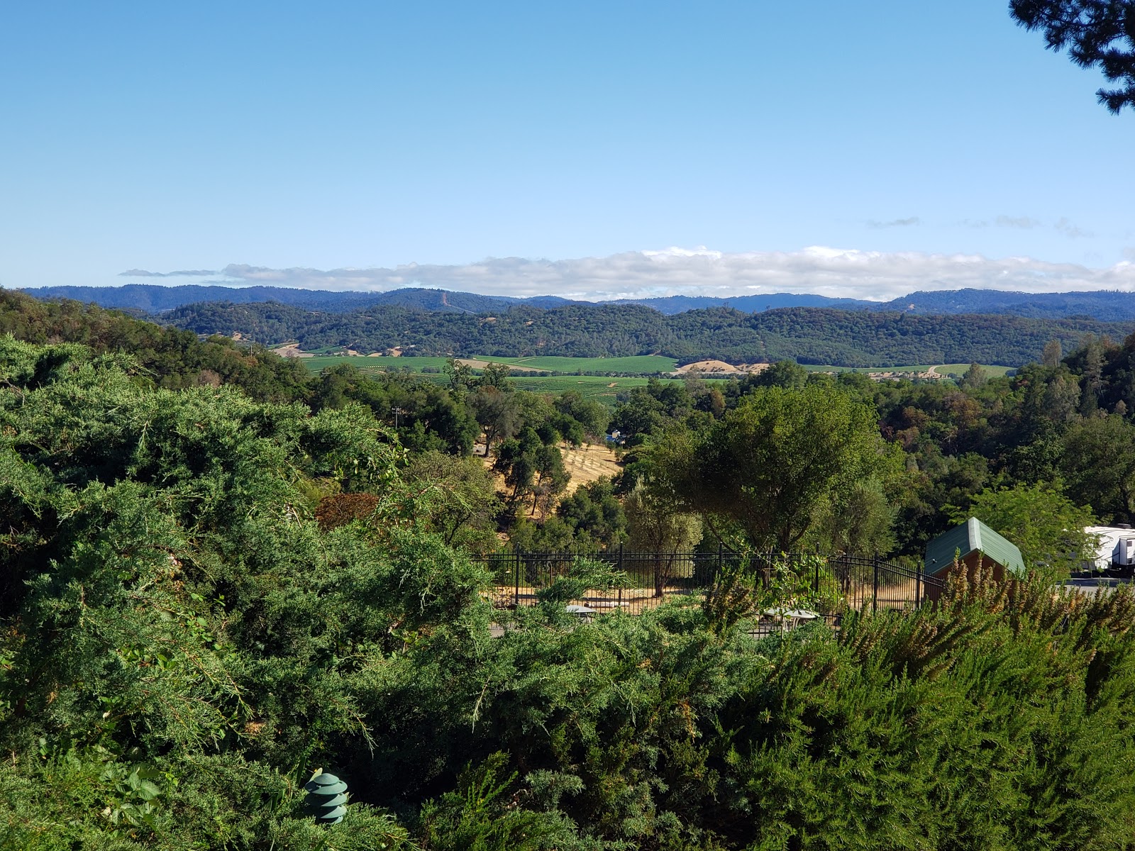 Cloverdale Healdsburg KOA campground in wine country