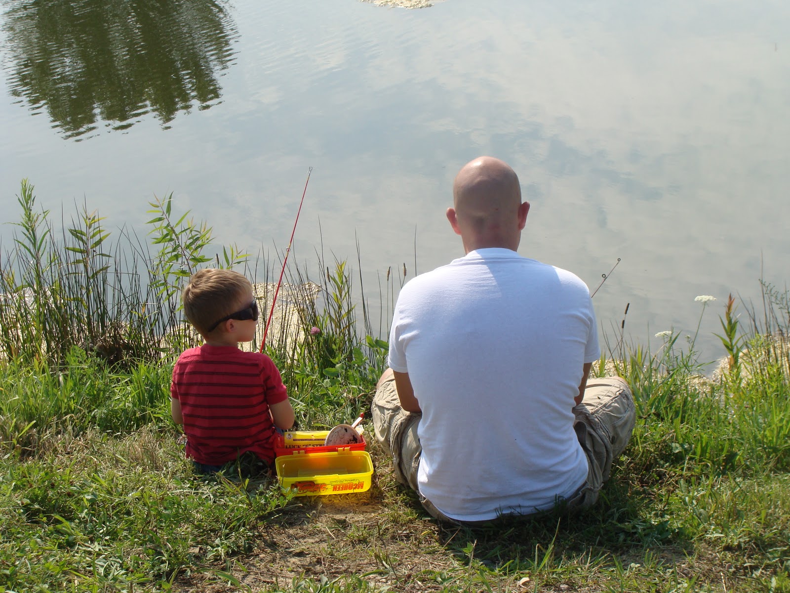 South Haven KOA beachfront camping area