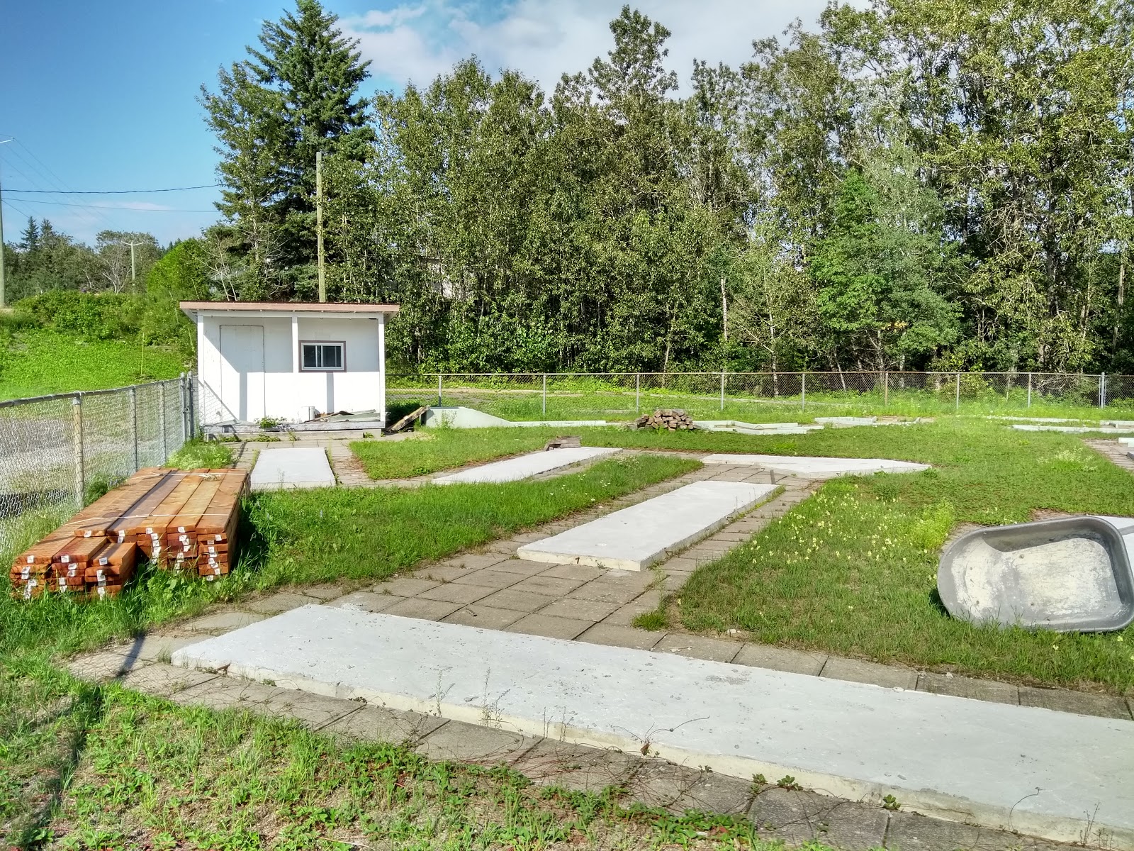 Sites VR du Camping Chutes Fraser avec piscine