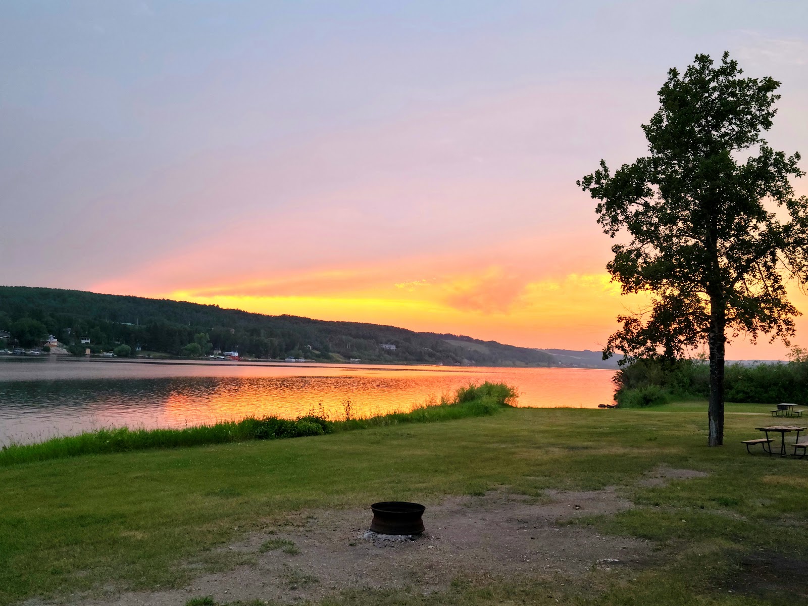 Sites VR au terrain de camping Minnedosa Beach avec accès au lac
