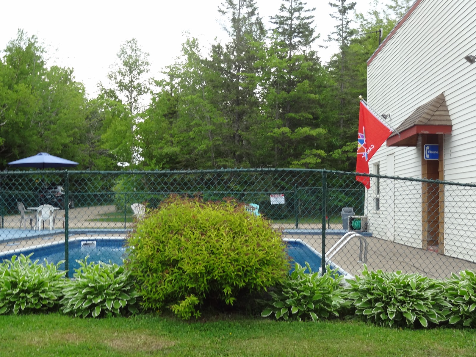 RV sites at Adventures East Campground