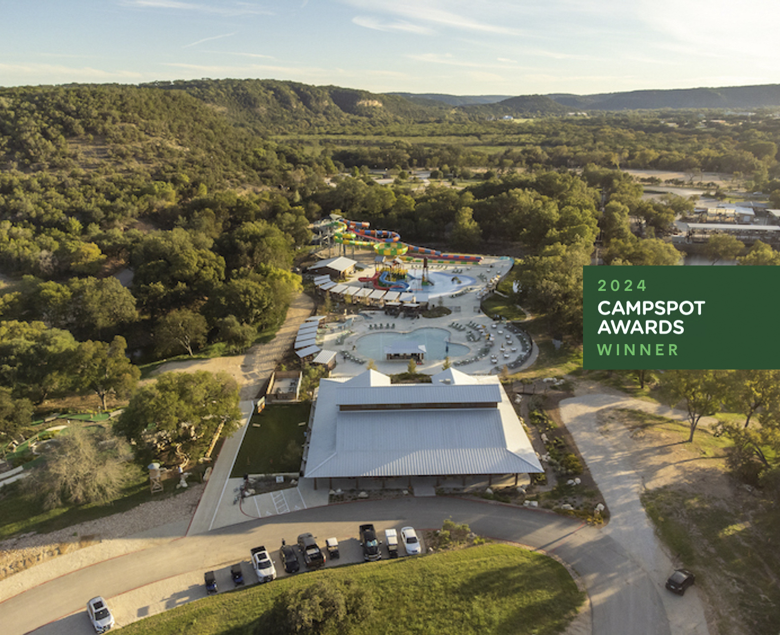 Camp Fimfo Texas Hill Country entrance