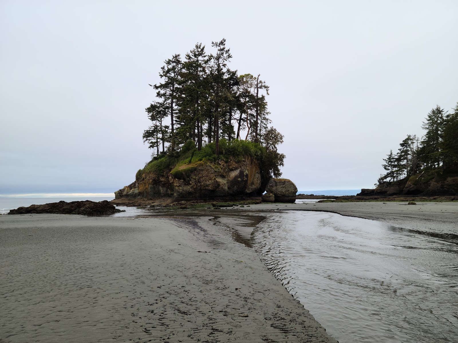 Beachfront RV sites at Crescent Beach
