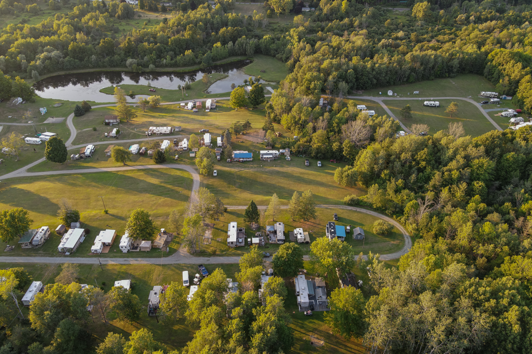 Finger Lakes Campground main area