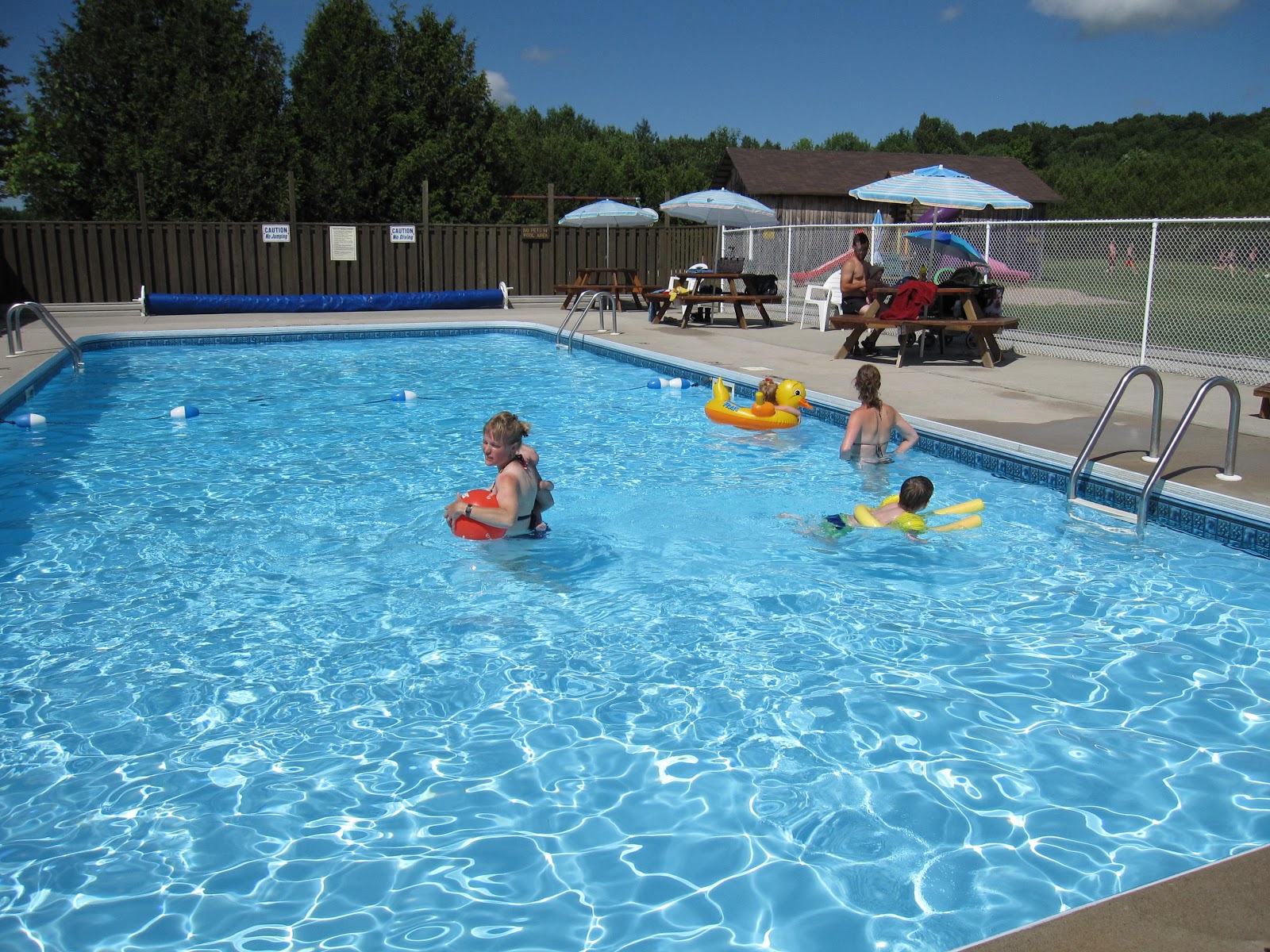 Owen Sound KOA pull-through RV sites