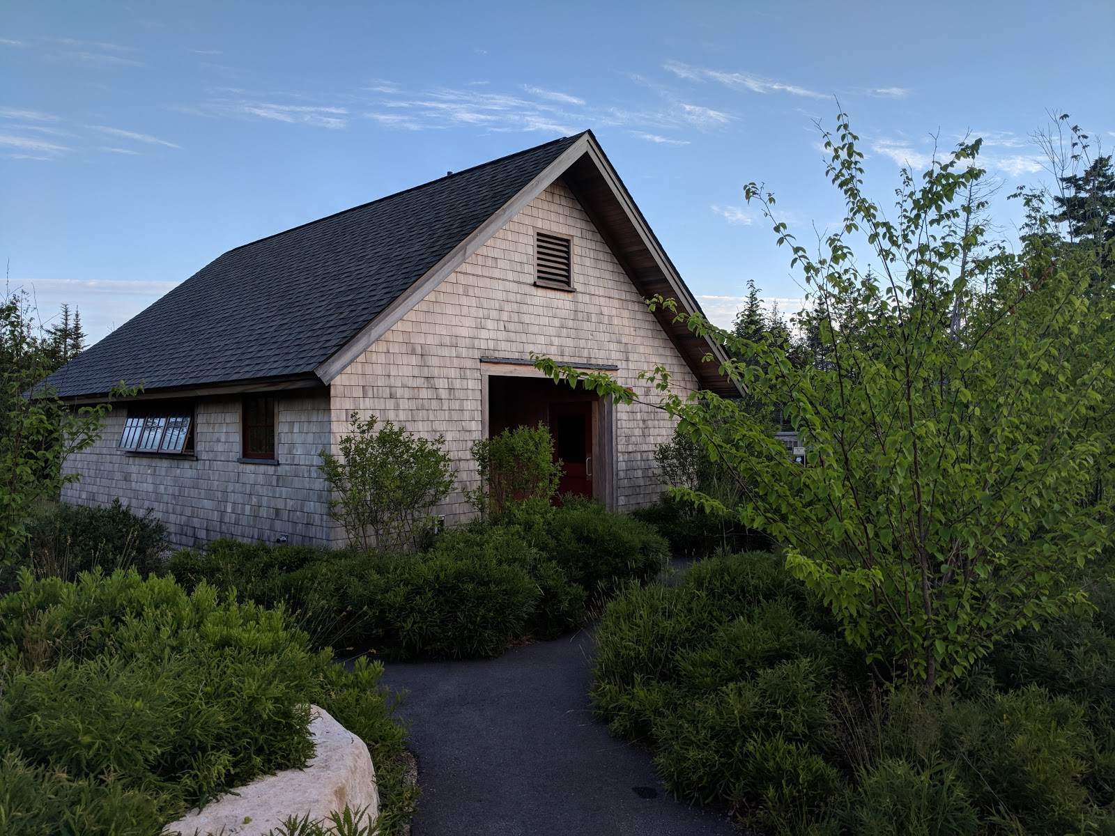 Sites du parc du terrain Schoodic Woods Acadia