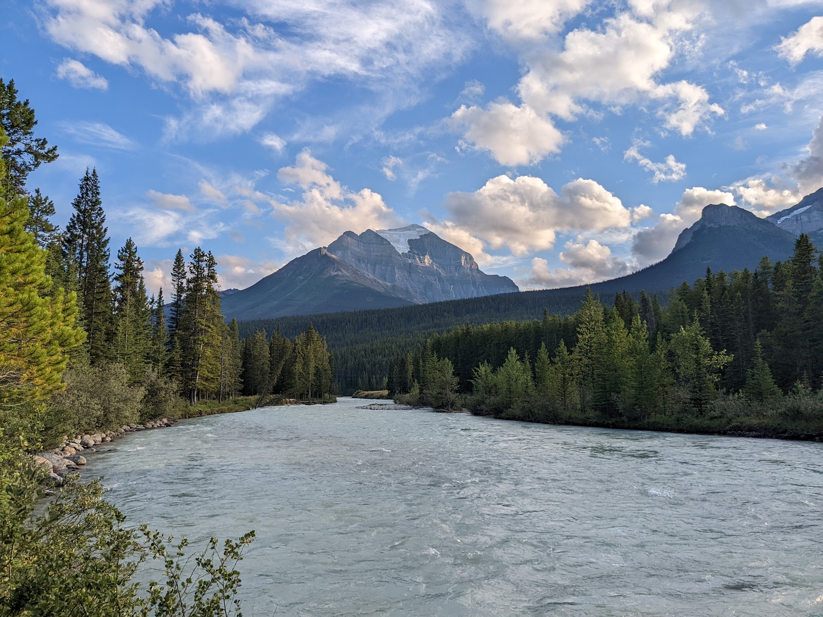 Terrain de camping du secteur Lake Louise au parc national Banff