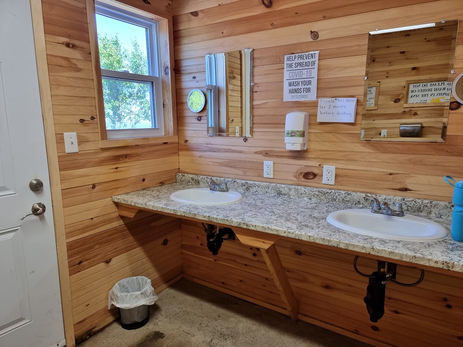 Meat Cove Campground with coastal views