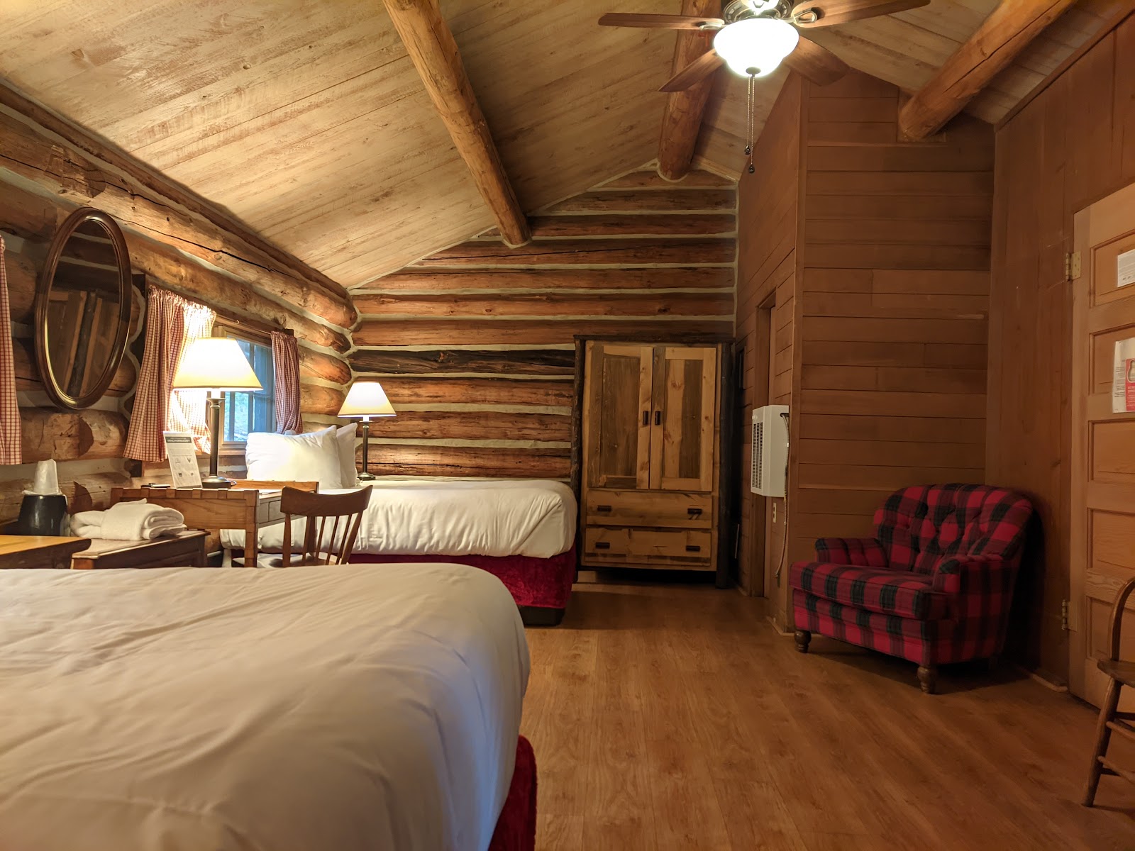 Terrain de camping Colter Bay avec vue sur les Tetons